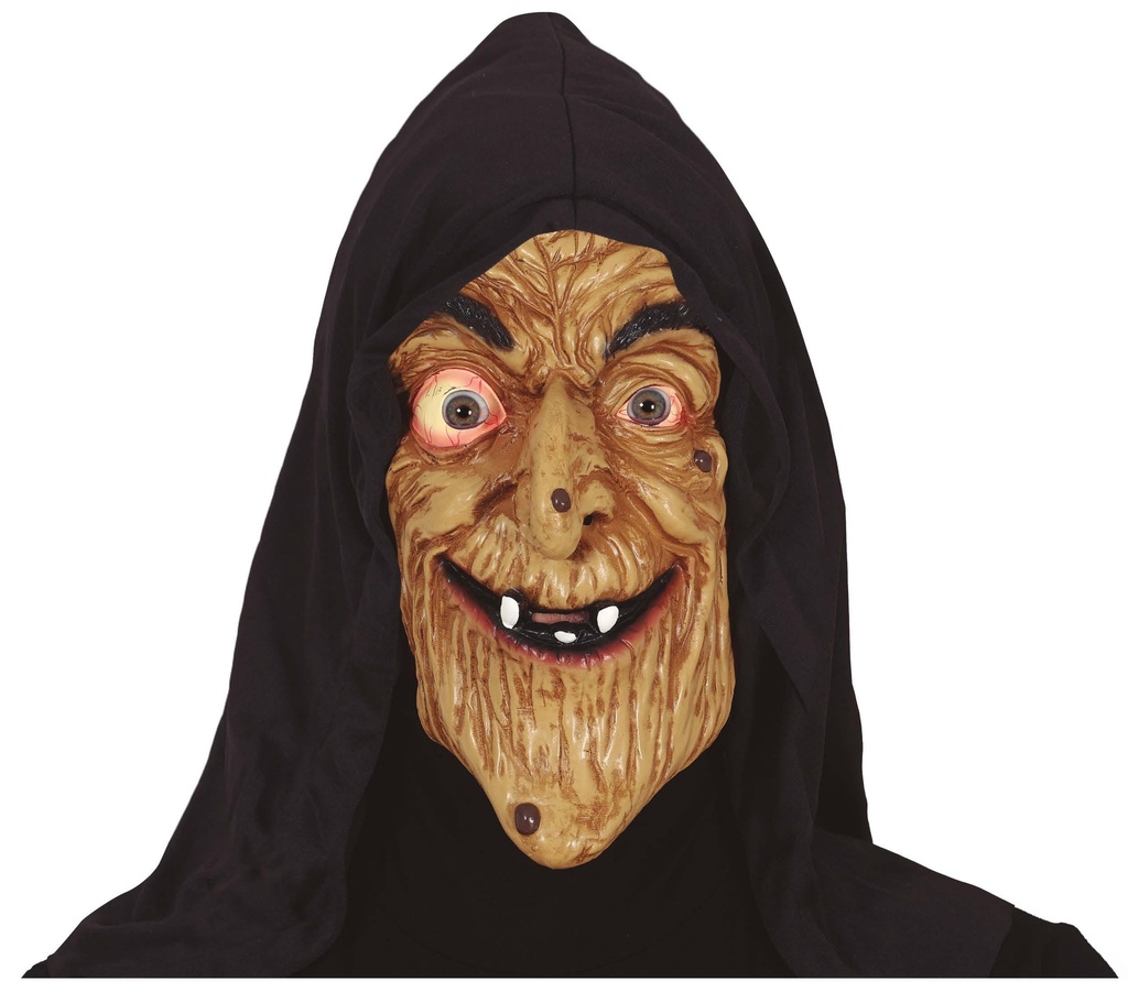 Masker heks met kap