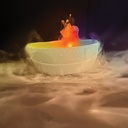 Rookmachine atomizer met led