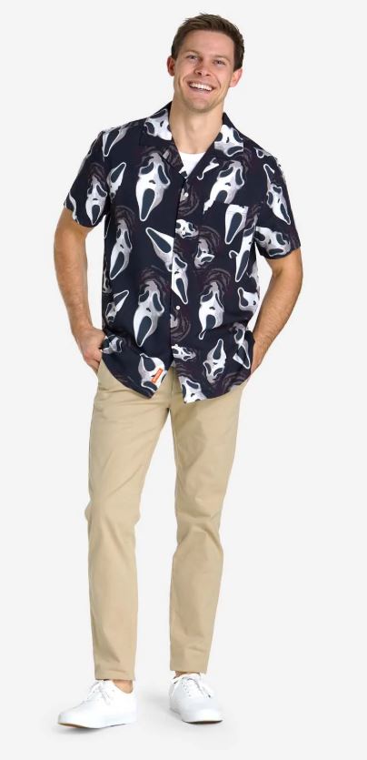 Halloweenhemd Ghostface