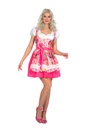 Tiroolse Dirndl jurk Roos