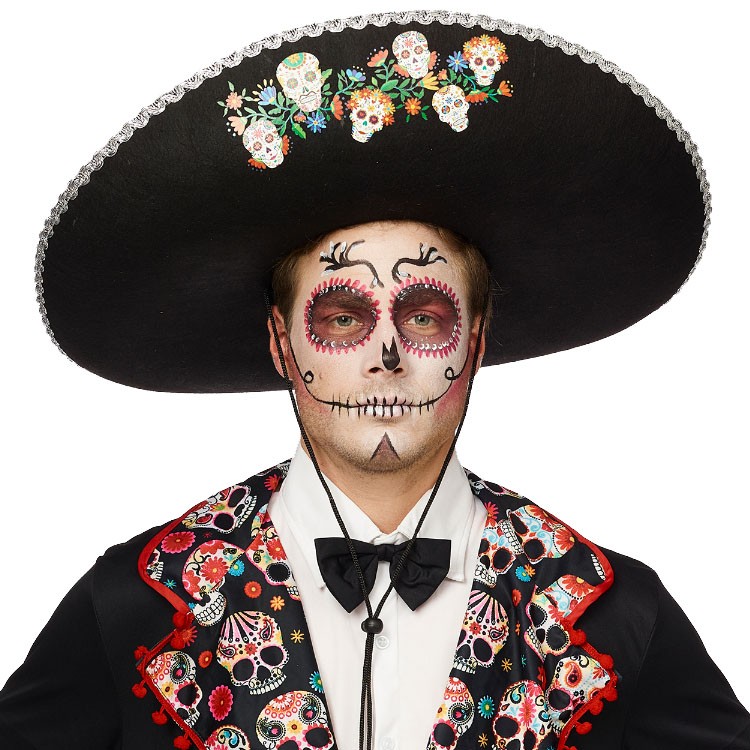 Sombrero Dia Muertos