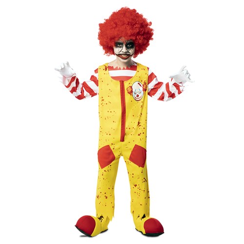 Killer Clown geel jongen