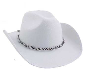 Cowboyhoed wit