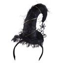 Mini heksenhoed op diadeem