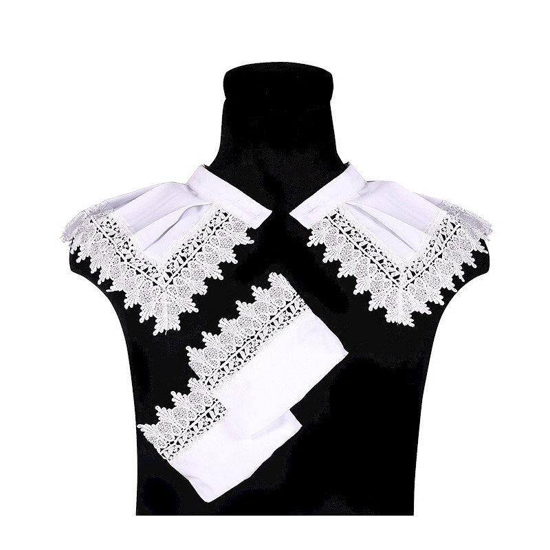 Kraag en manchetten Piet