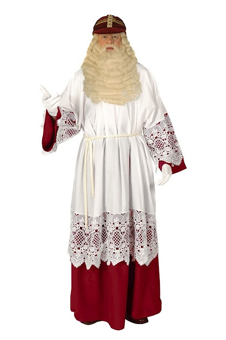 Sinterklaaskostuum onderkleed met rode rok