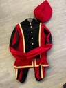 Pietenkostuum Struikelpiet zwart - rood