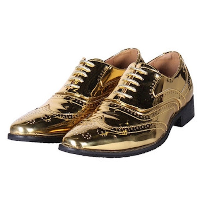 Sinterklaas schoenen goud