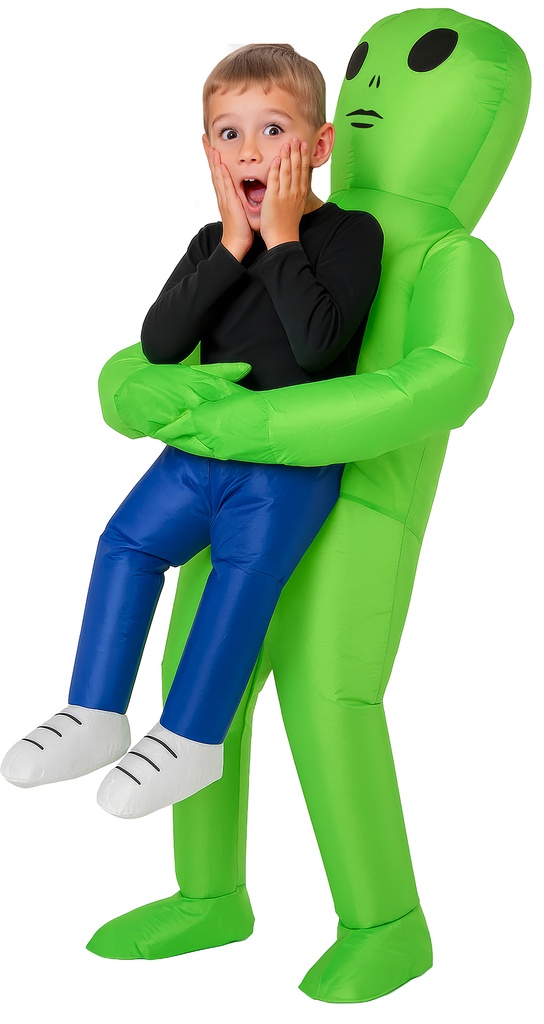 Opblaasbaar Gedragen door Alien - kind