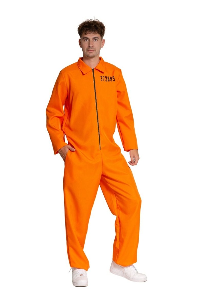 Gevangene jumpsuit oranje
