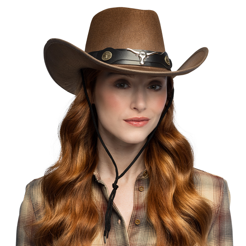 Cowboyhoed Wyatt bruin