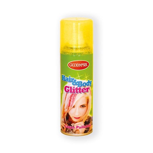 Haarspray glitter goud