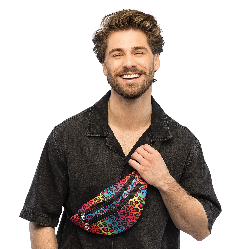 Heuptasje luipaard Fluo