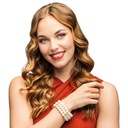 Parelarmband 3 rijen