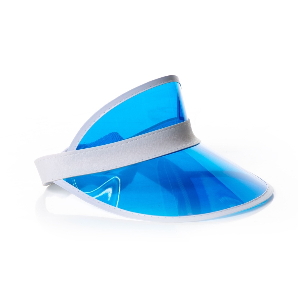 Zonneklep blauw