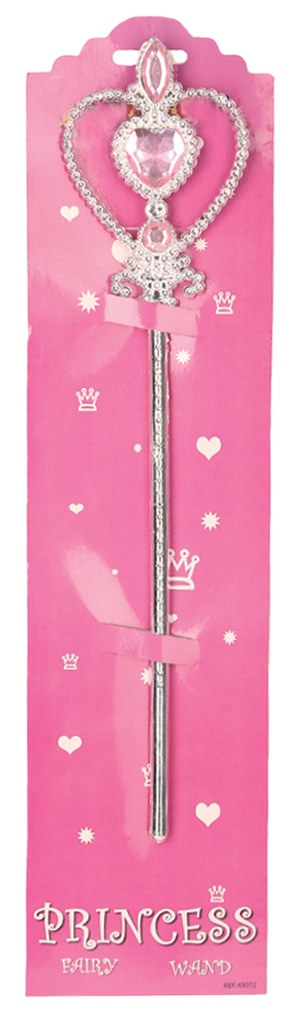 Prinsessenstaf hart zilver
