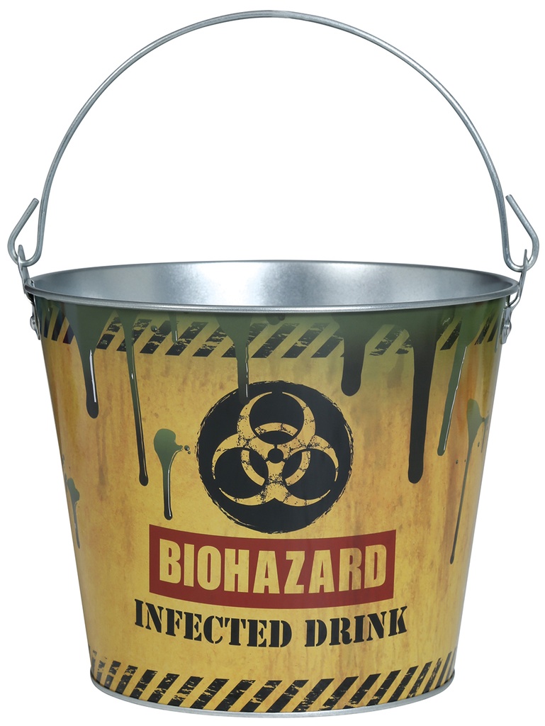 Metalen drankenemmer BIOLOGISCH GEVAAR