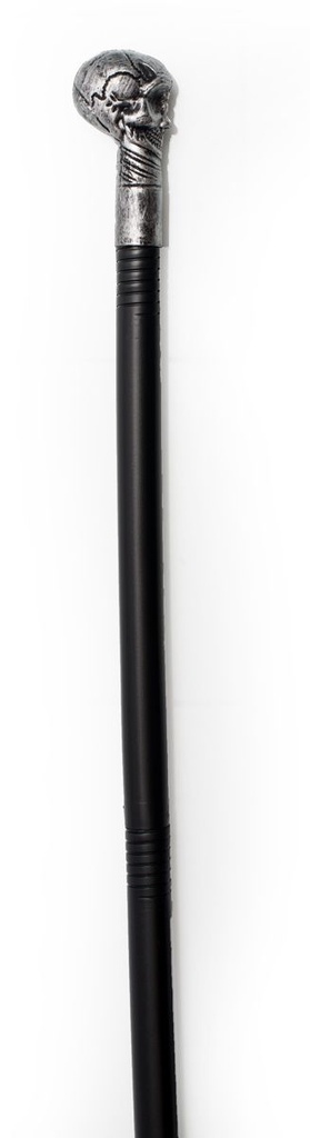 Skull sceptre silver
