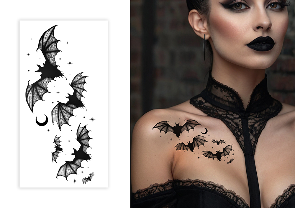Tattoo vleermuizen
