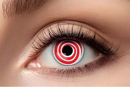 Lenzen spiraal rood
