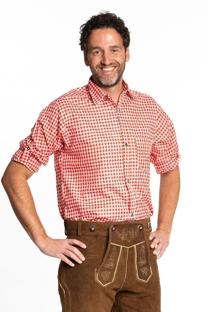 Oktoberfest hemd Putzbrunn rood