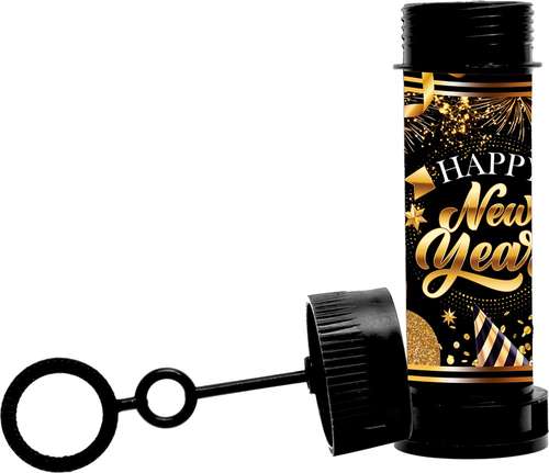 Happy New Year bellenblaas 14 cm