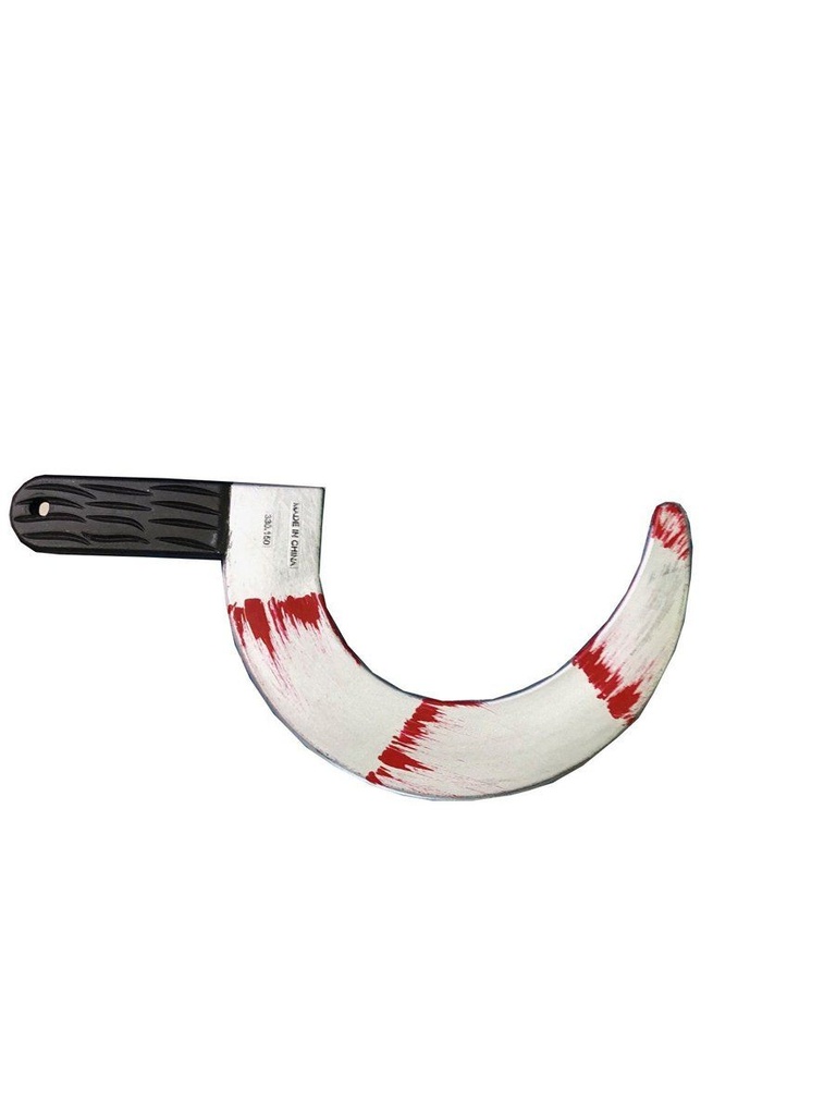Sikkel met bloed