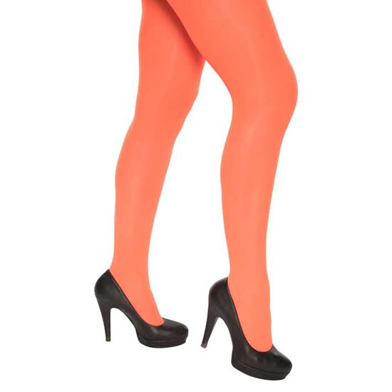Kousenbroek fluo oranje
