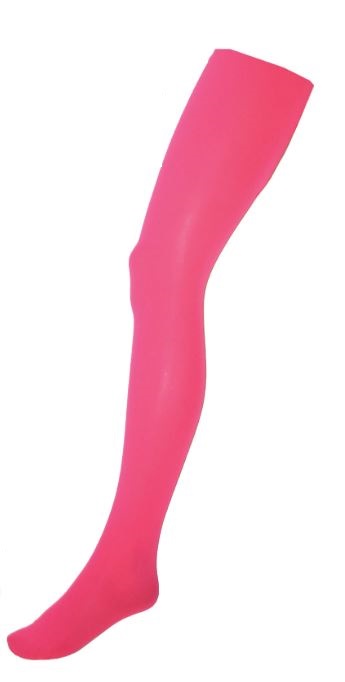 Kousenbroek fluo roze