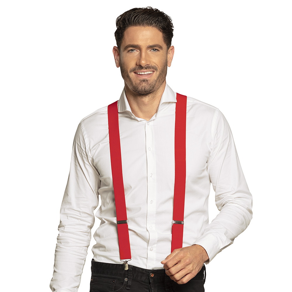 Bretellen rood