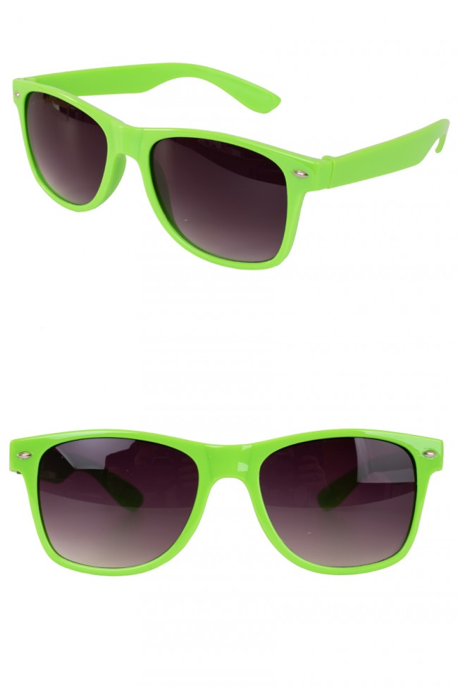 Bril Blues Brothers groen donker glas