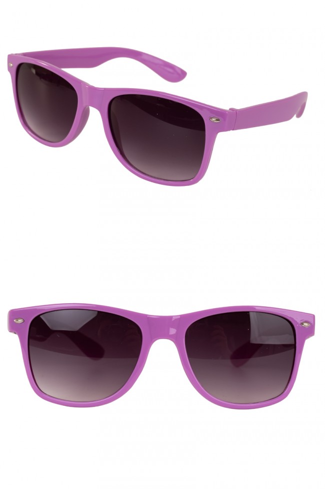 Bril Blues Brothers paars