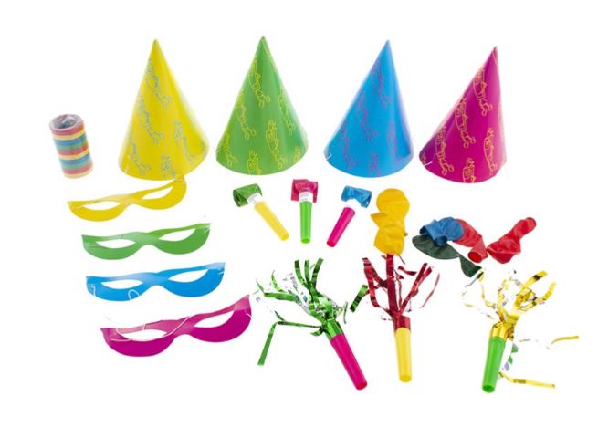 Partyset 21 delig