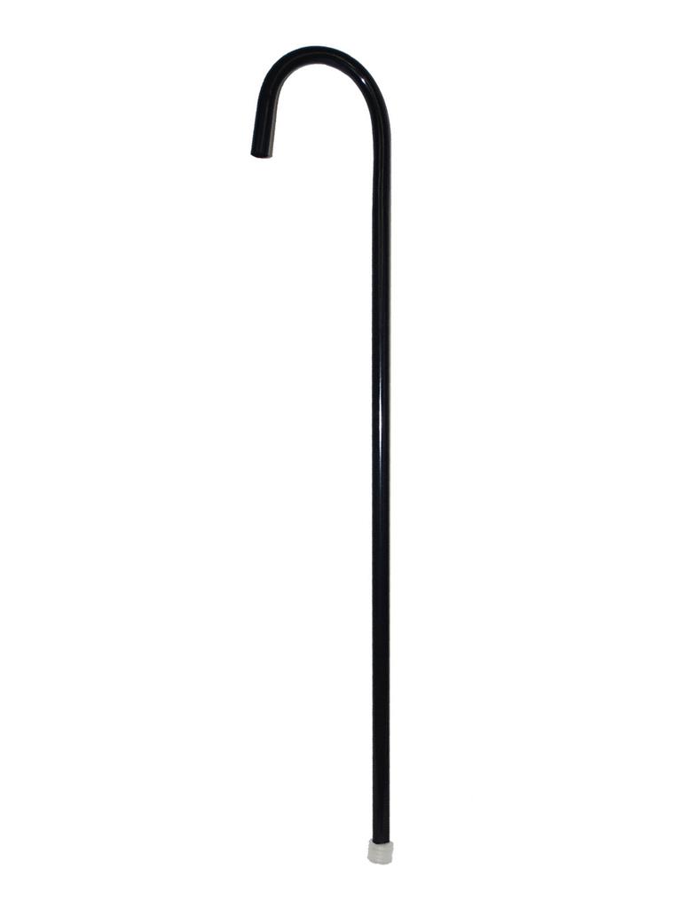 Wandelstok met krul & pieper