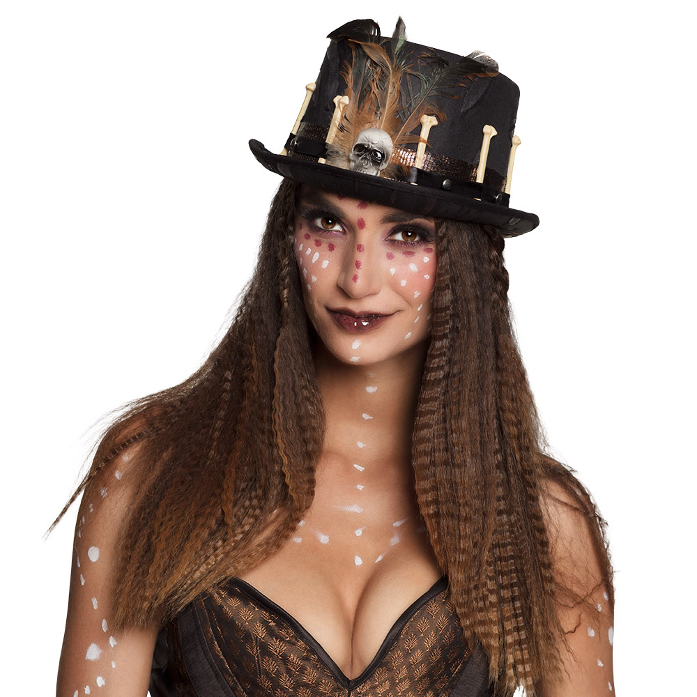 Buishoed Voodoo zwart