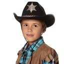 Cowboyhoed kind zwart