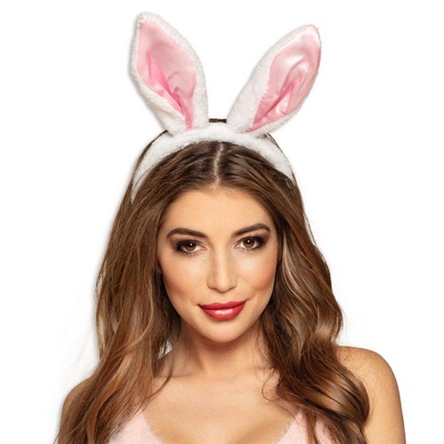 Diadeem bunny wit