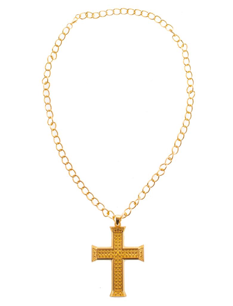 Ketting kruis goud