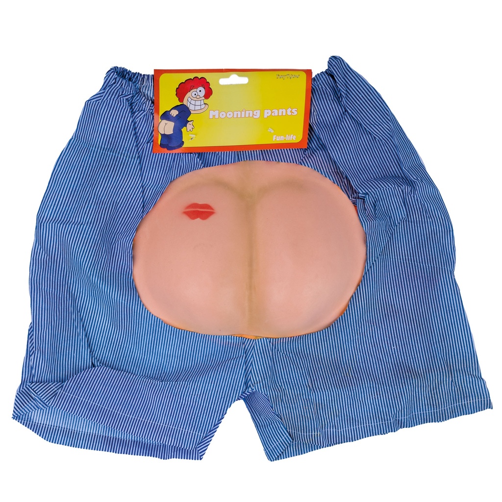 Boxershort blote billen