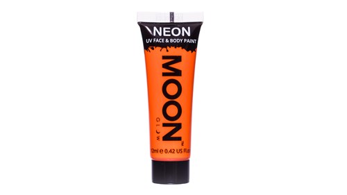 Body and face UV paint tube oranje