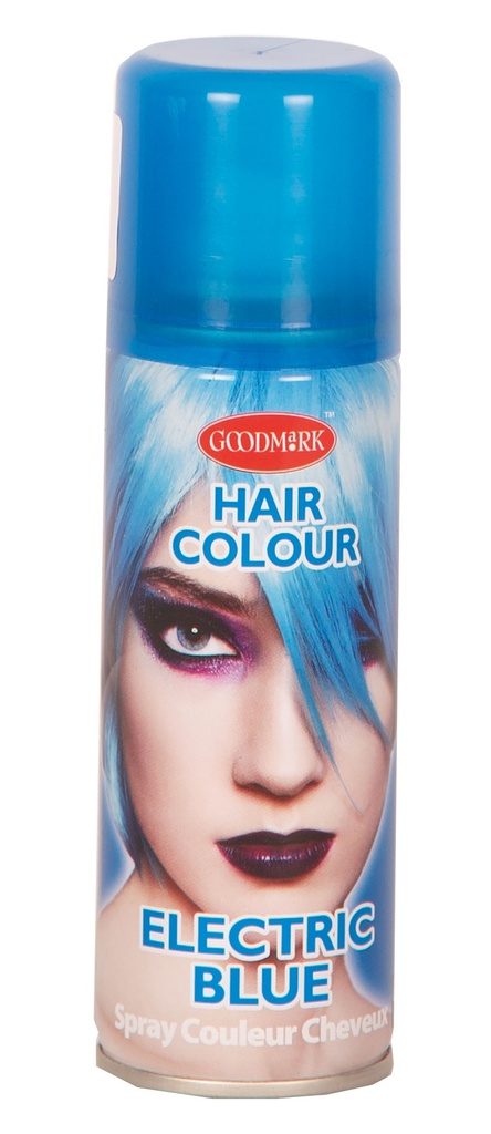 Haarspray fluo blauw - Electric blue
