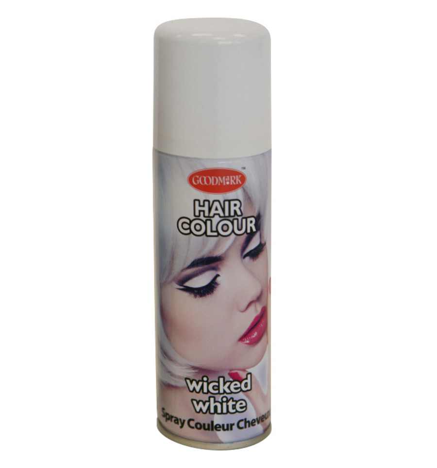 Haarspray wit - Wicked white