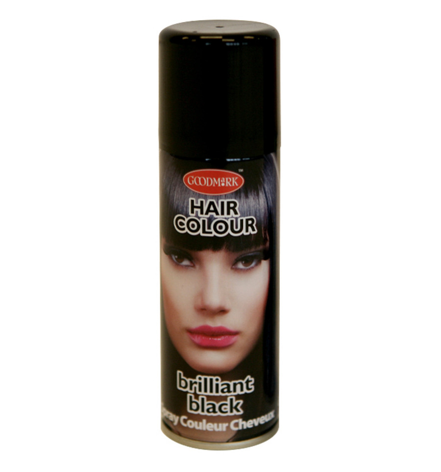 Haarspray zwart -  Brilliant black