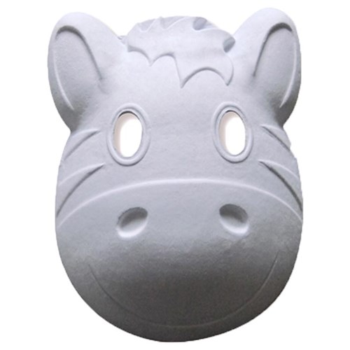 Beschilderbaar masker zebra