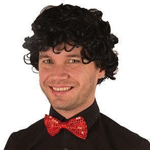 Pruik Piet zwart