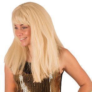Pruik Pony blond