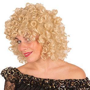 Pruik Small crull blond