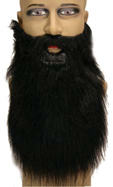 Baard lang zwart