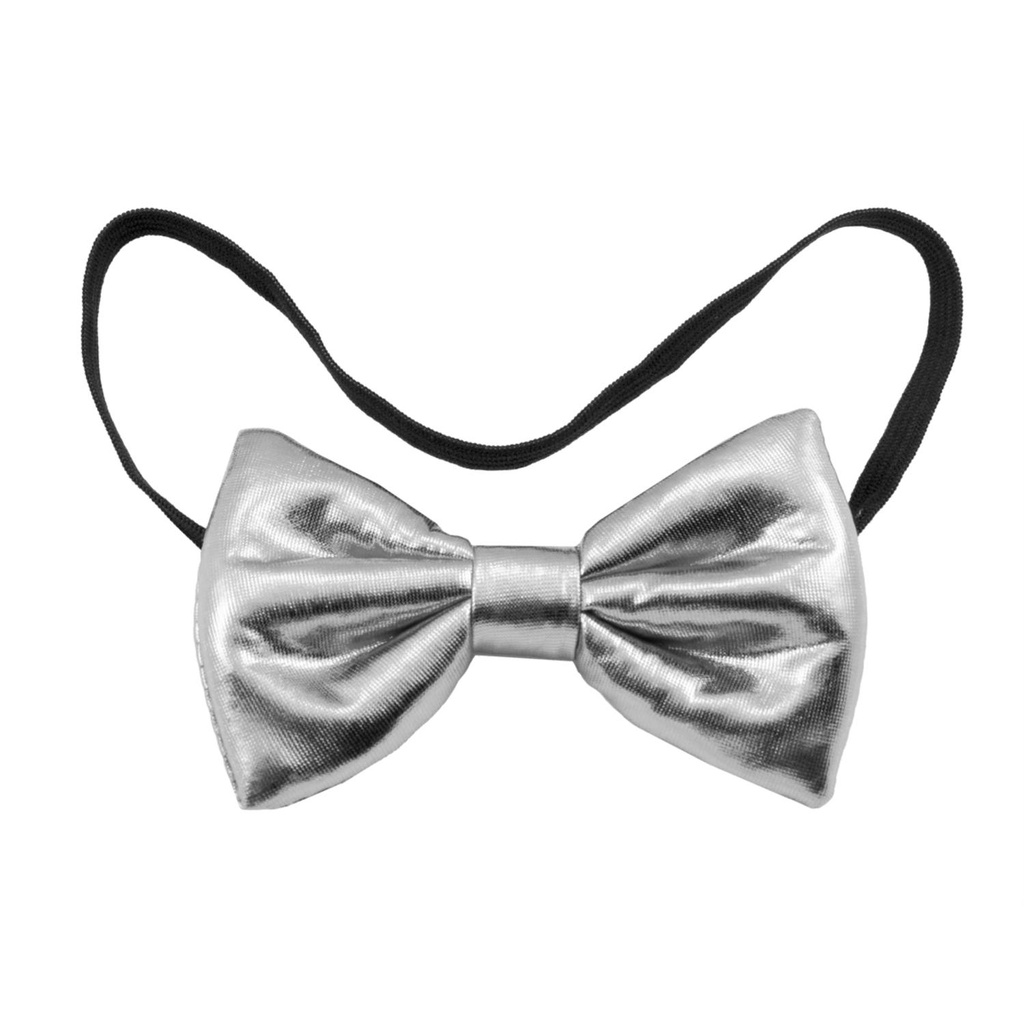 Strik metallic zilver