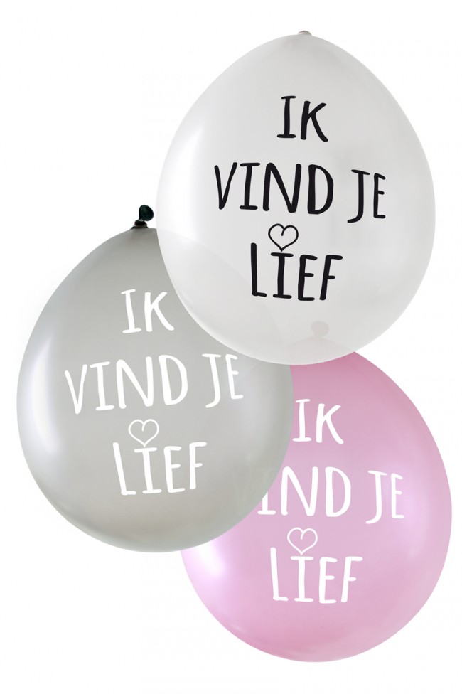 Ballon IK VIND JE LIEF
